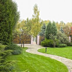 Дизайн дачного участка в Завидово фото